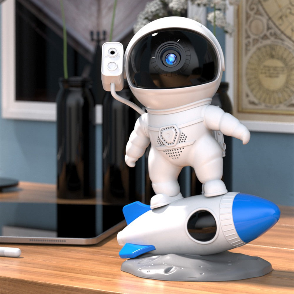 Rocket Astronaut Galaxy Projector